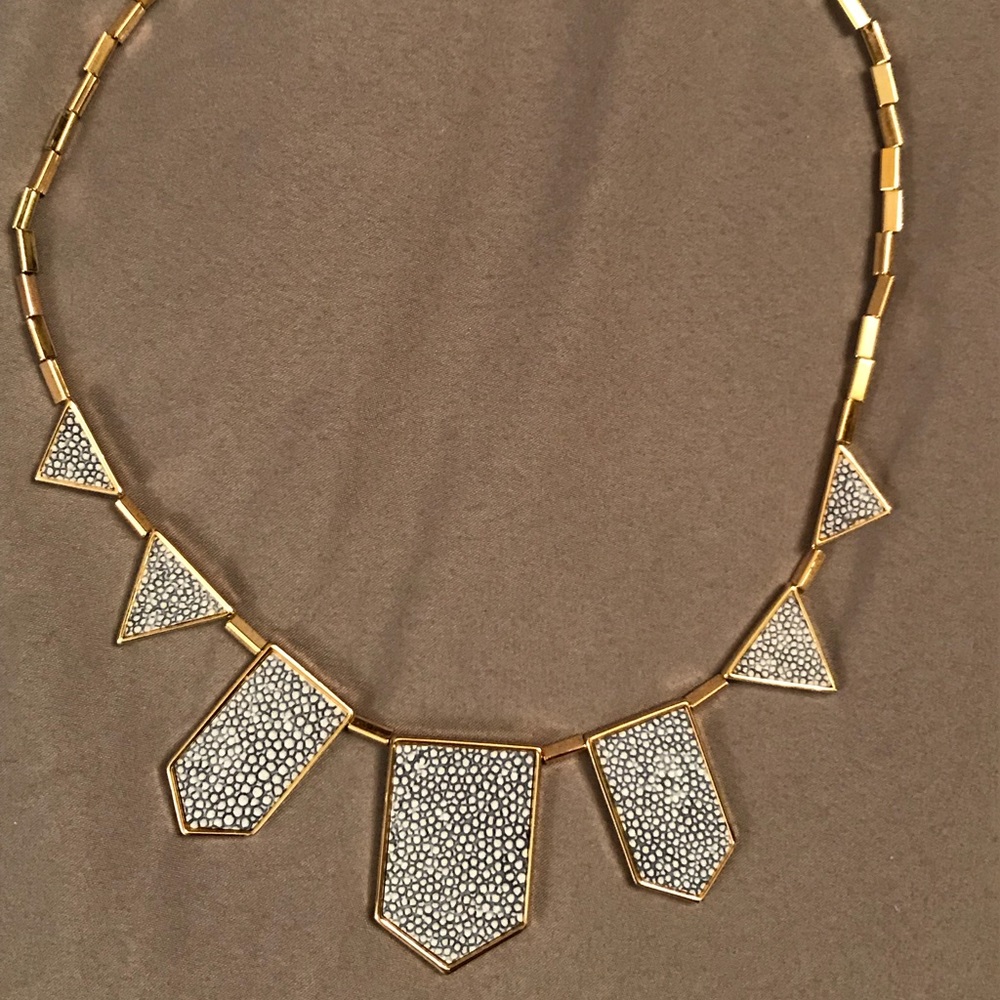 House of Harlow 1960 Geo Station necklace